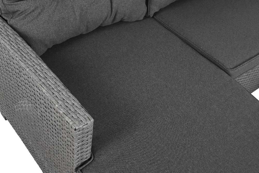 Dekodonia SET SOFÁ Y MESA RATÁN SINTÉTICO