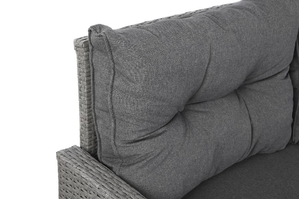 Dekodonia SET SOFÁ Y MESA RATÁN SINTÉTICO