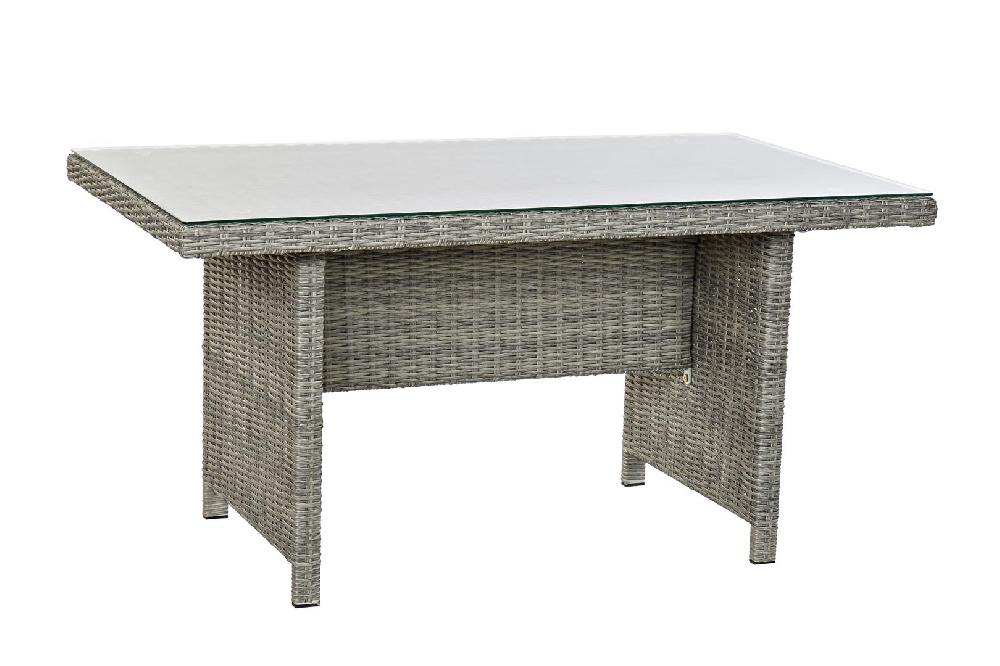 Dekodonia SET SOFÁ Y MESA RATÁN SINTÉTICO