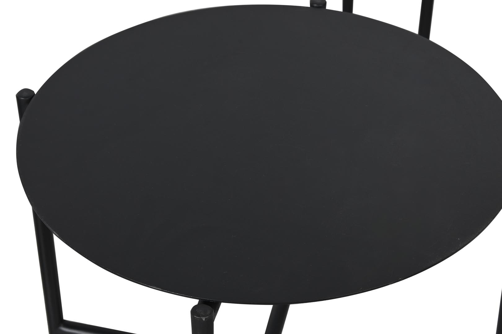 Dekodonia SET SOFÁS Y MESITA ACERO NEGRO