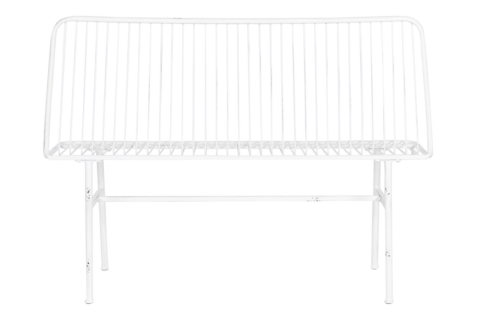 Dekodonia SET SOFÁS Y MESITA BLANCO DESGASTADO