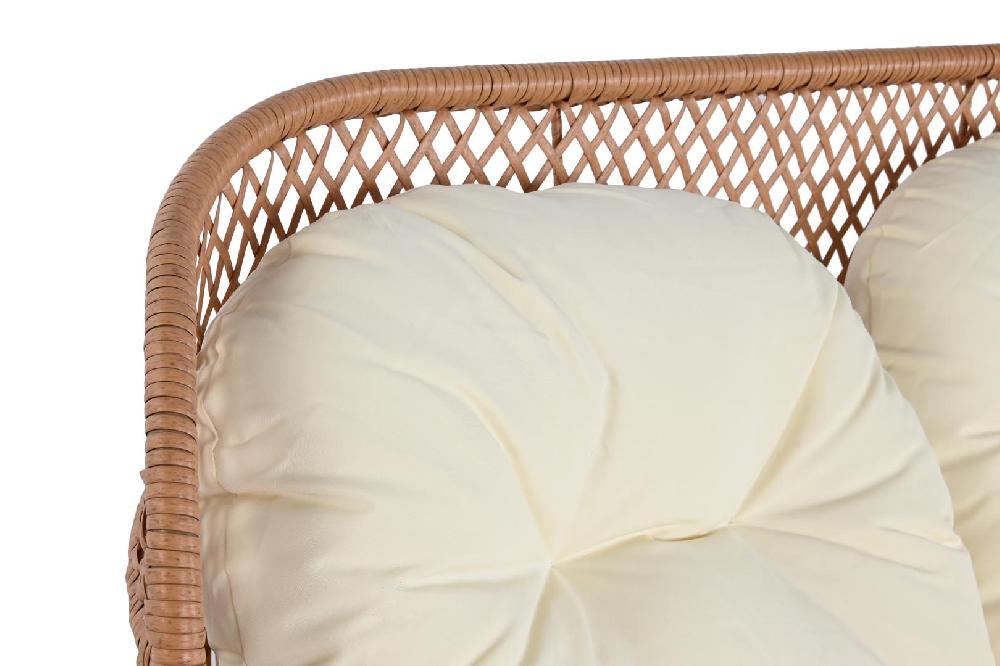 Dekodonia SET SOFÁS Y MESITA RATÁN SINTÉTICO