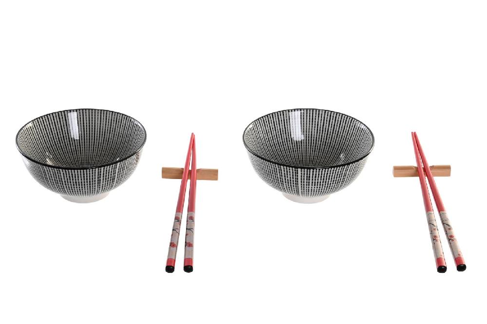 Dekodonia SET SUSHI 6 PIEZAS GRES