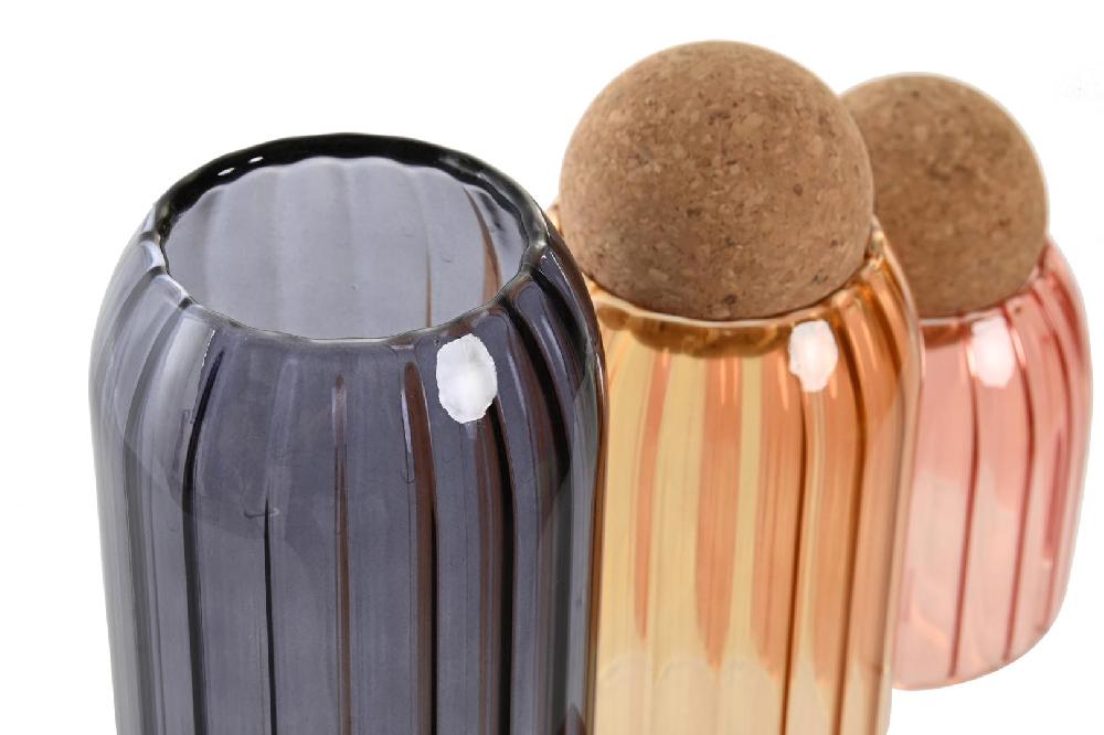 Dekodonia SET TRES BOTES CRISTAL