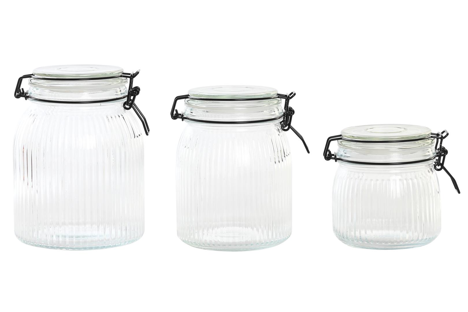 Dekodonia SET TRES BOTES TAPA INOX