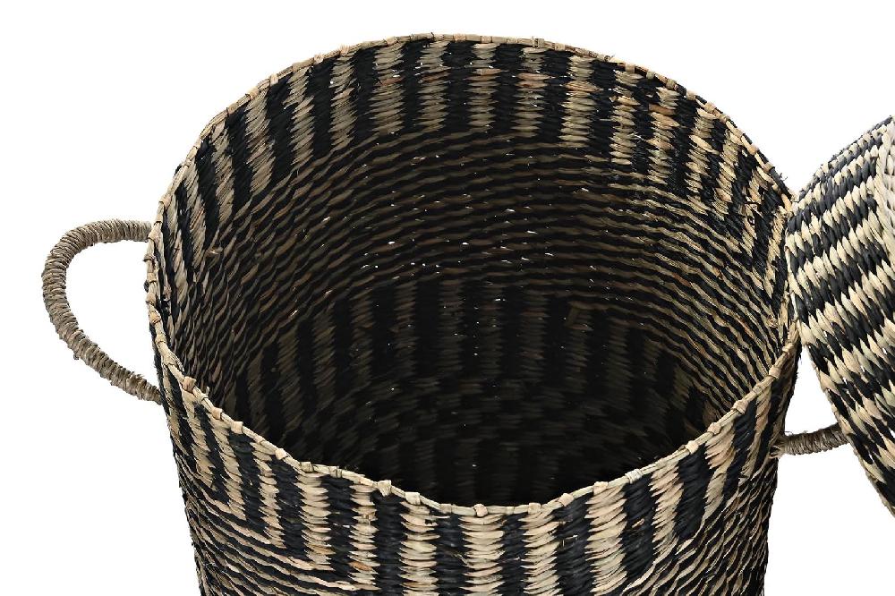 Dekodonia Set Tres Cesta Fibra Natural