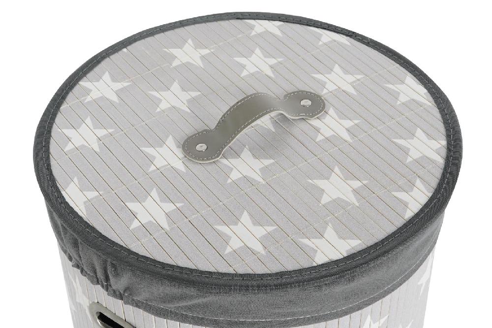 Dekodonia SET TRES CESTAS BAMBÚ CILÍNDRICAS