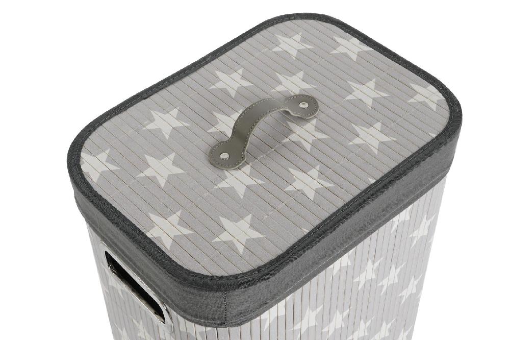 Dekodonia SET TRES CESTAS BAMBÚ RECTANGULARES