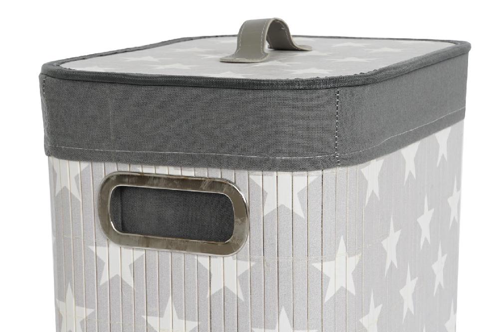 Dekodonia SET TRES CESTAS BAMBÚ RECTANGULARES