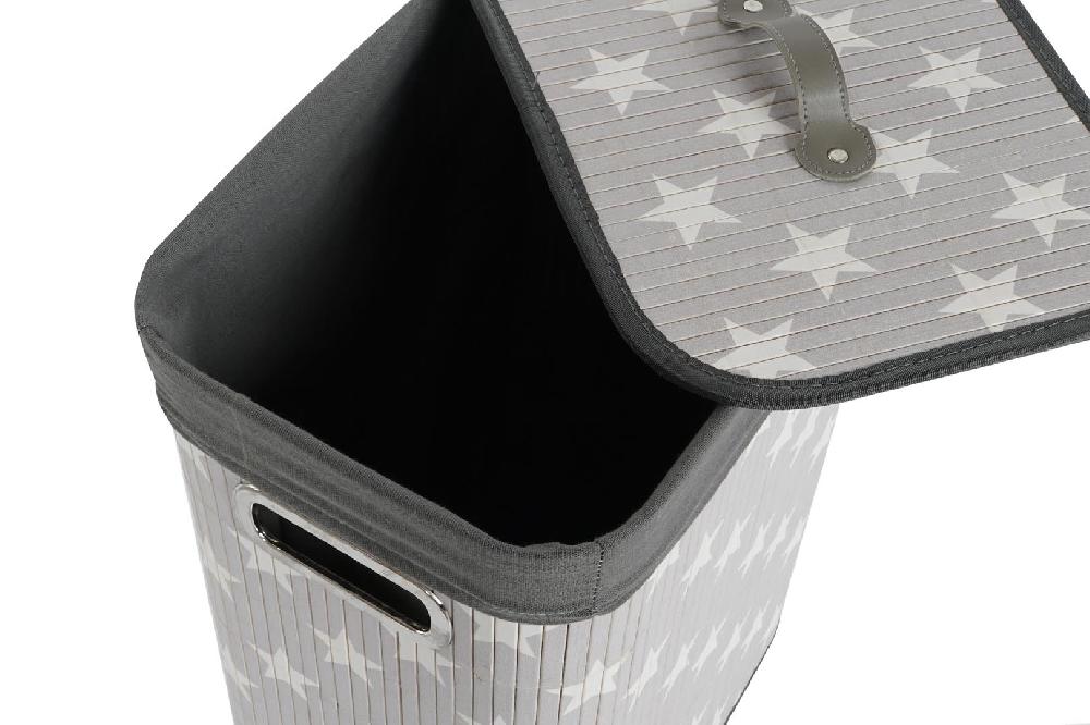 Dekodonia SET TRES CESTAS BAMBÚ RECTANGULARES