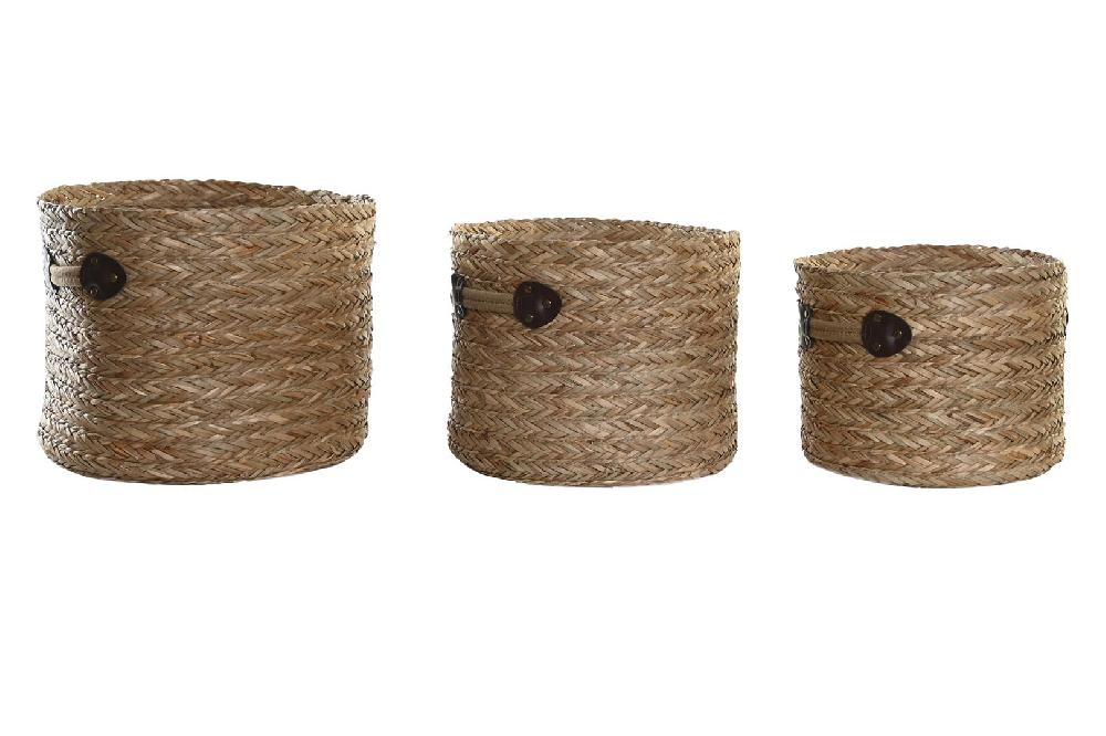 Dekodonia SET TRES CESTAS INFANTILES SEAGRASS