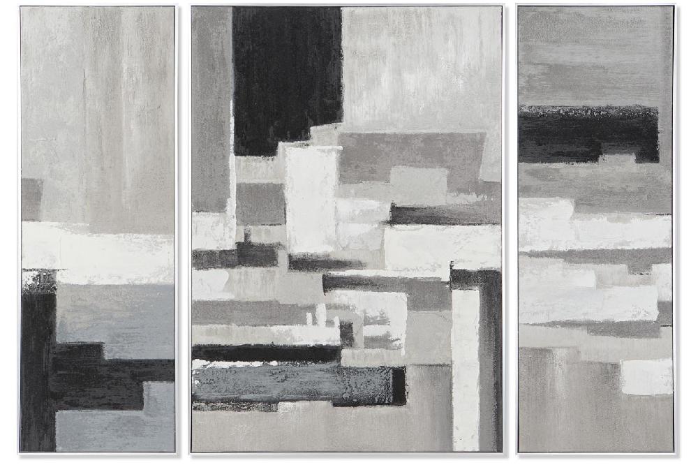 Dekodonia SET TRES CUADROS ABSTRACTOS