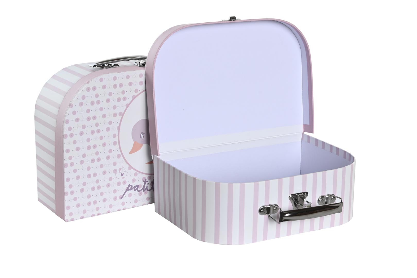 Dekodonia SET TRES MALETINES INFANTILES CARTÓN