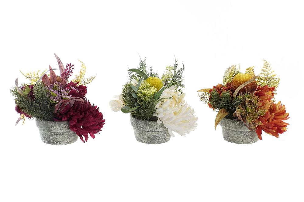 Dekodonia SET TRES PLANTAS ARTIFICIALES