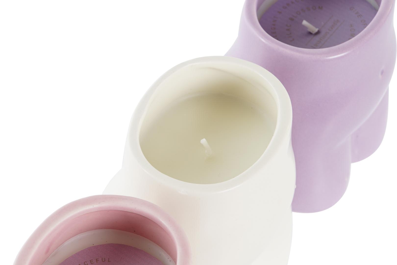 Dekodonia SET TRES VELAS CUERPO