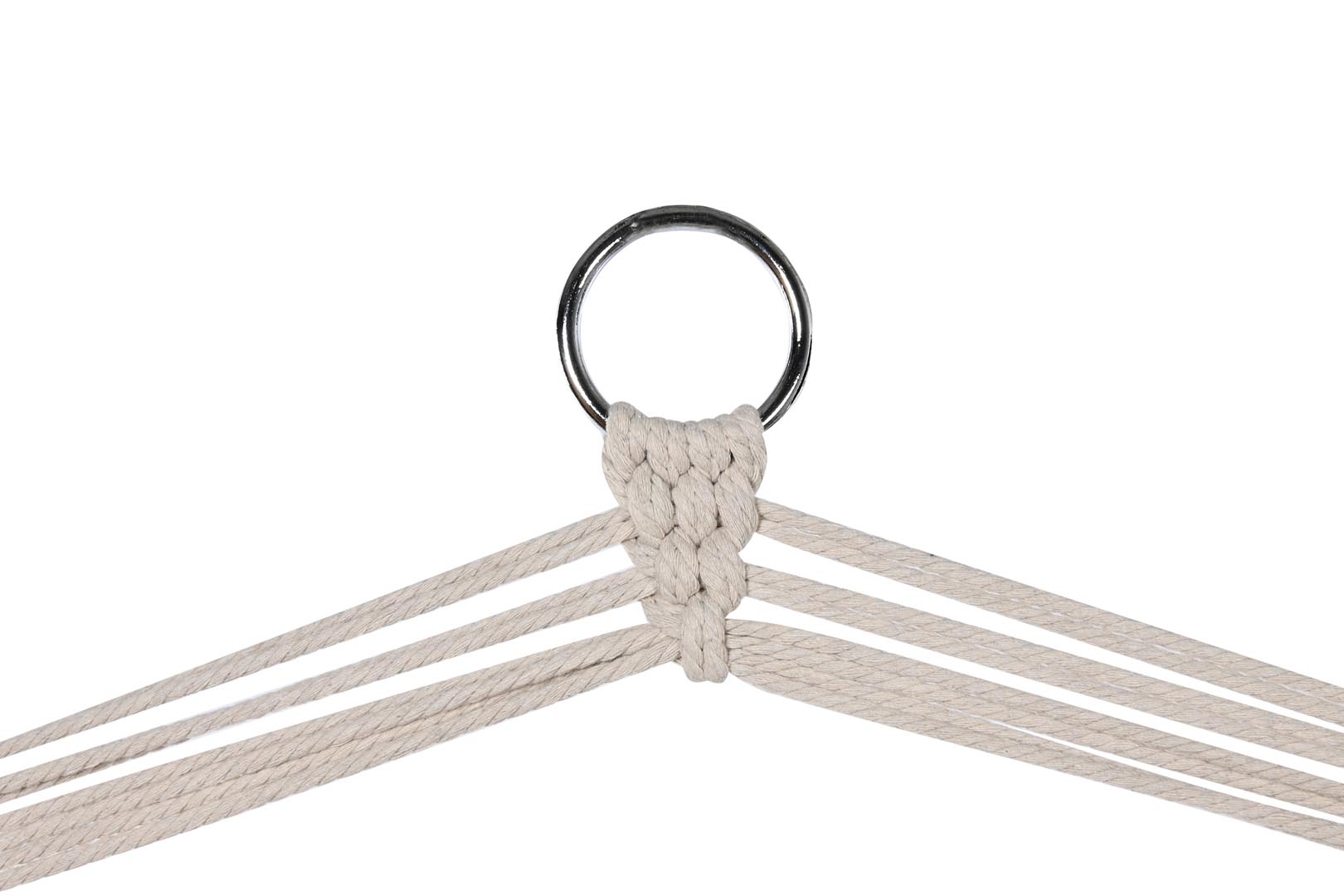 Dekodonia SILLA COLGANTE ALGODÓN Y MADERA