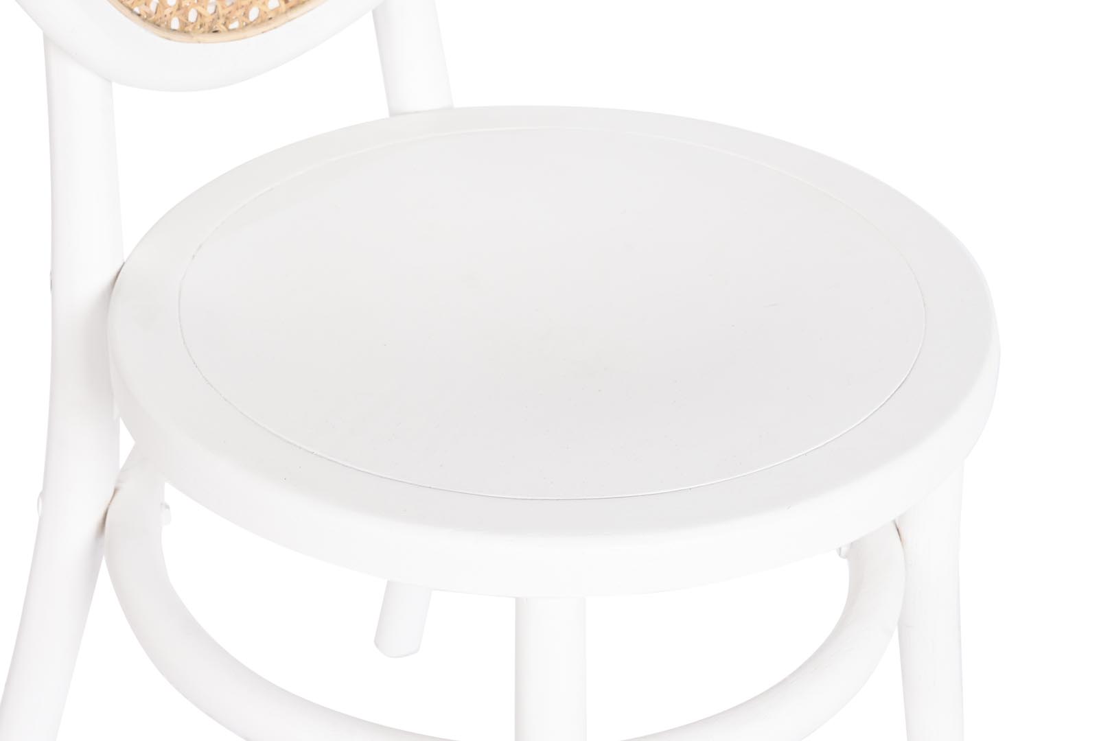 Dekodonia SILLA OLMO Y RATÁN BLANCO