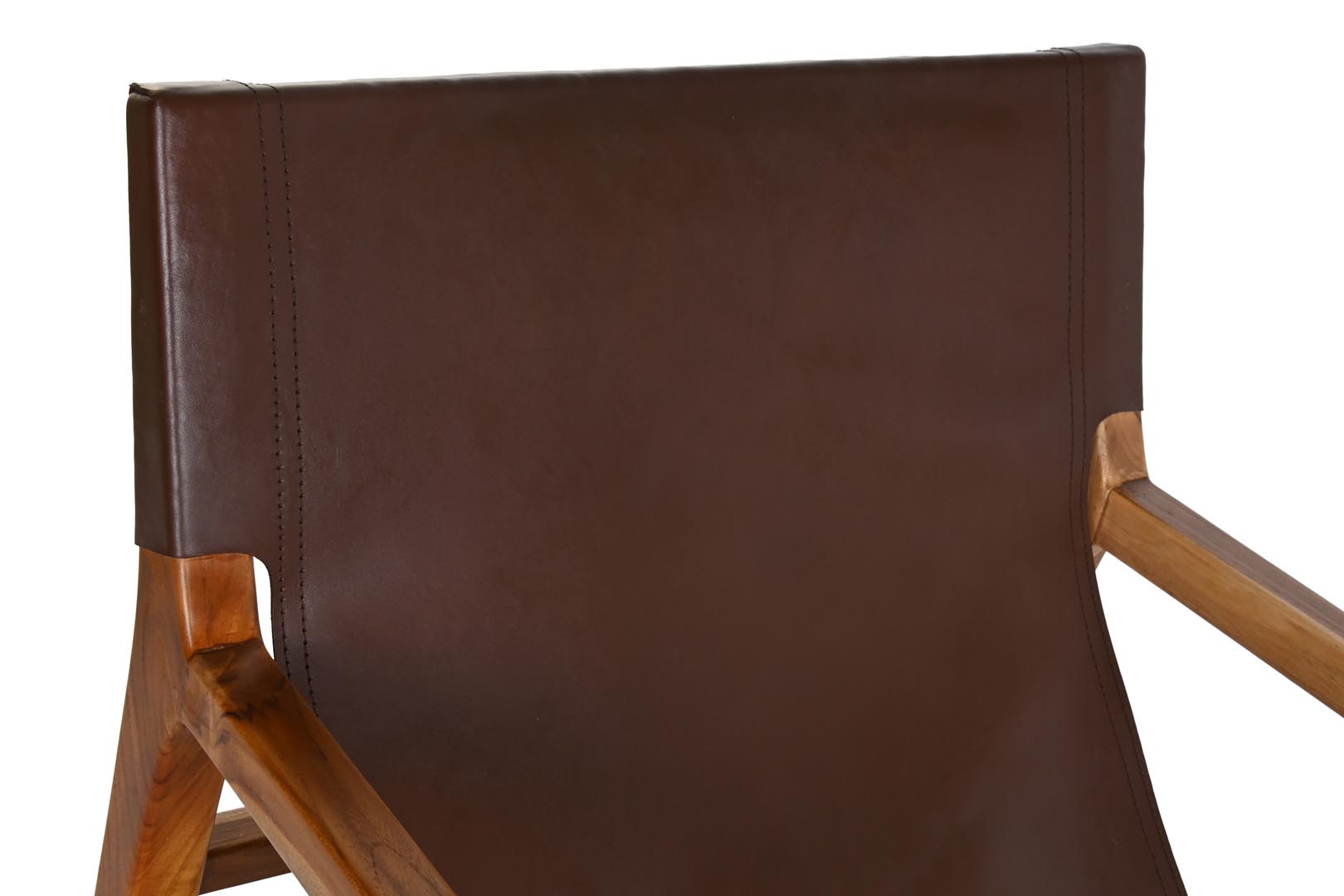 Dekodonia SILLA TECA MARRÓN OSCURO