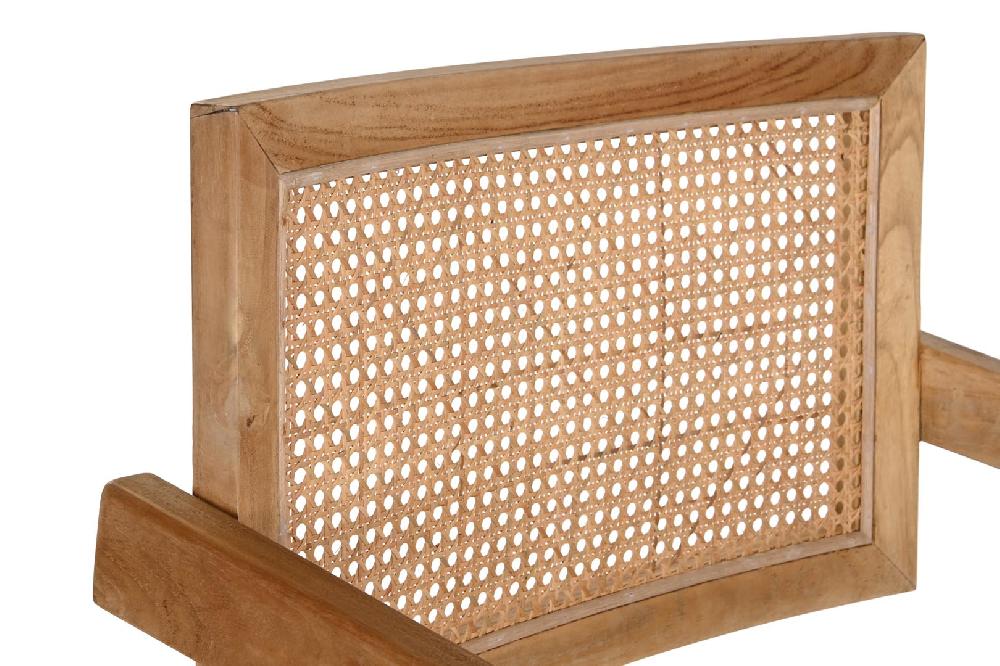 Dekodonia SILLA TECA Y RATÁN NATURAL