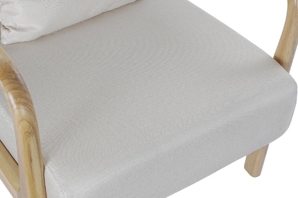 Dekodonia SILLÓN MADERA CON COJÍN