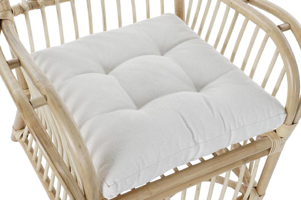 Dekodonia SILLÓN RATÁN CON COJÍN NATURAL
