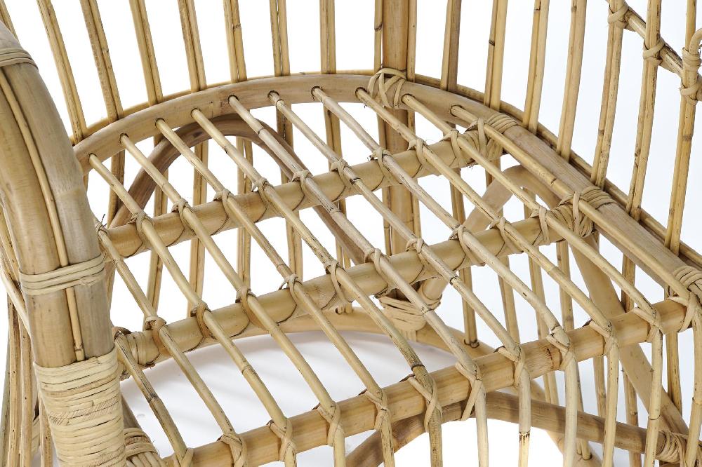 Dekodonia SILLÓN RATÁN MARRÓN CLARO