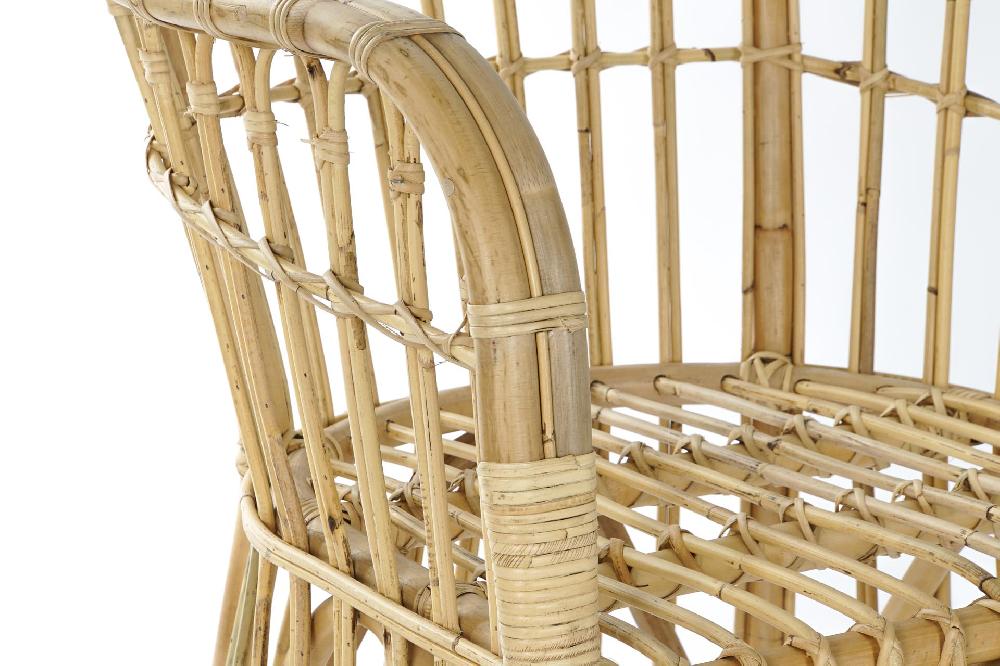 Dekodonia SILLÓN RATÁN MARRÓN CLARO