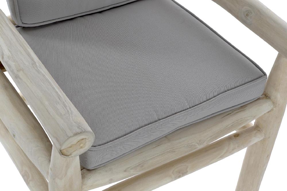 Dekodonia SILLÓN TECA GRIS CLARO