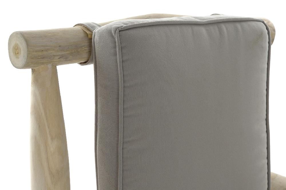 Dekodonia SILLÓN TECA GRIS CLARO