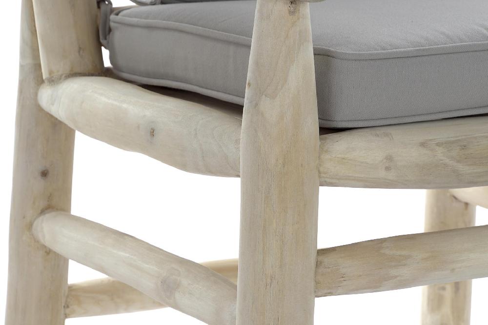 Dekodonia SILLÓN TECA GRIS CLARO