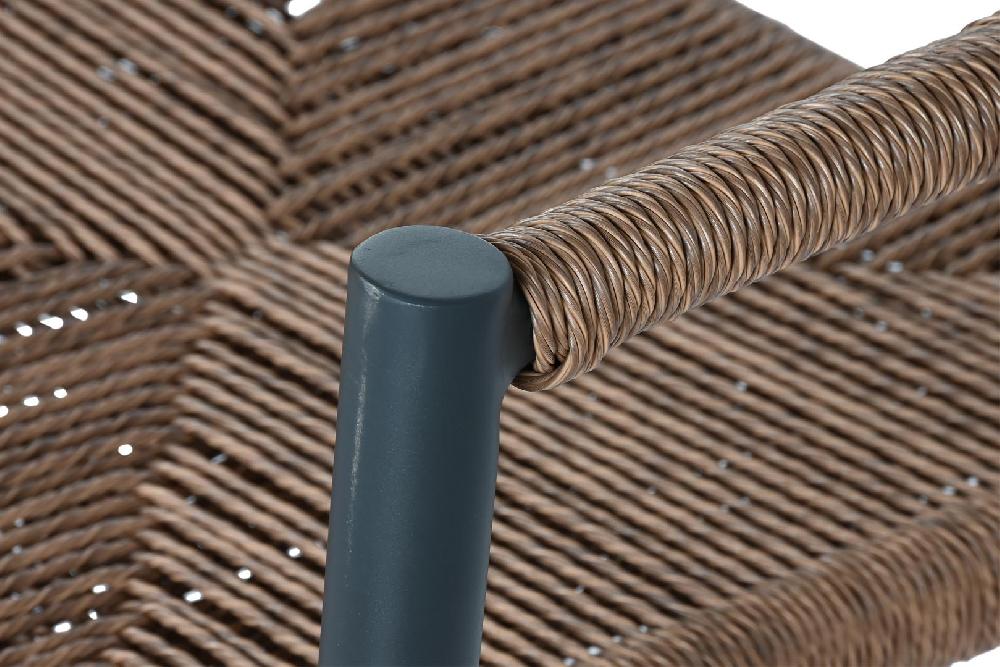 Dekodonia SOFÁ ALUMINIO Y RATÁN