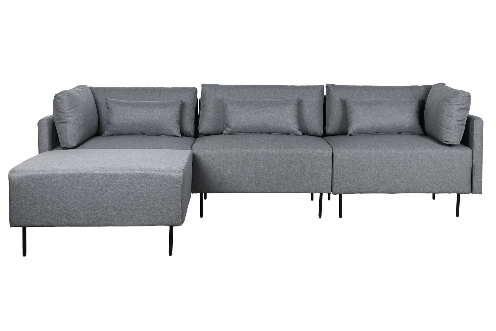 Dekodonia SOFÁ CHAISELONGUE GRIS