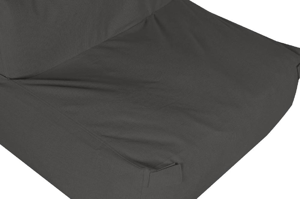 Dekodonia SOFÁ MODULAR CON RESPALDO GRIS