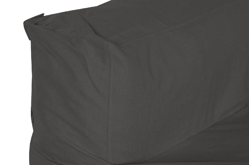 Dekodonia SOFÁ MODULAR CON RESPALDO GRIS