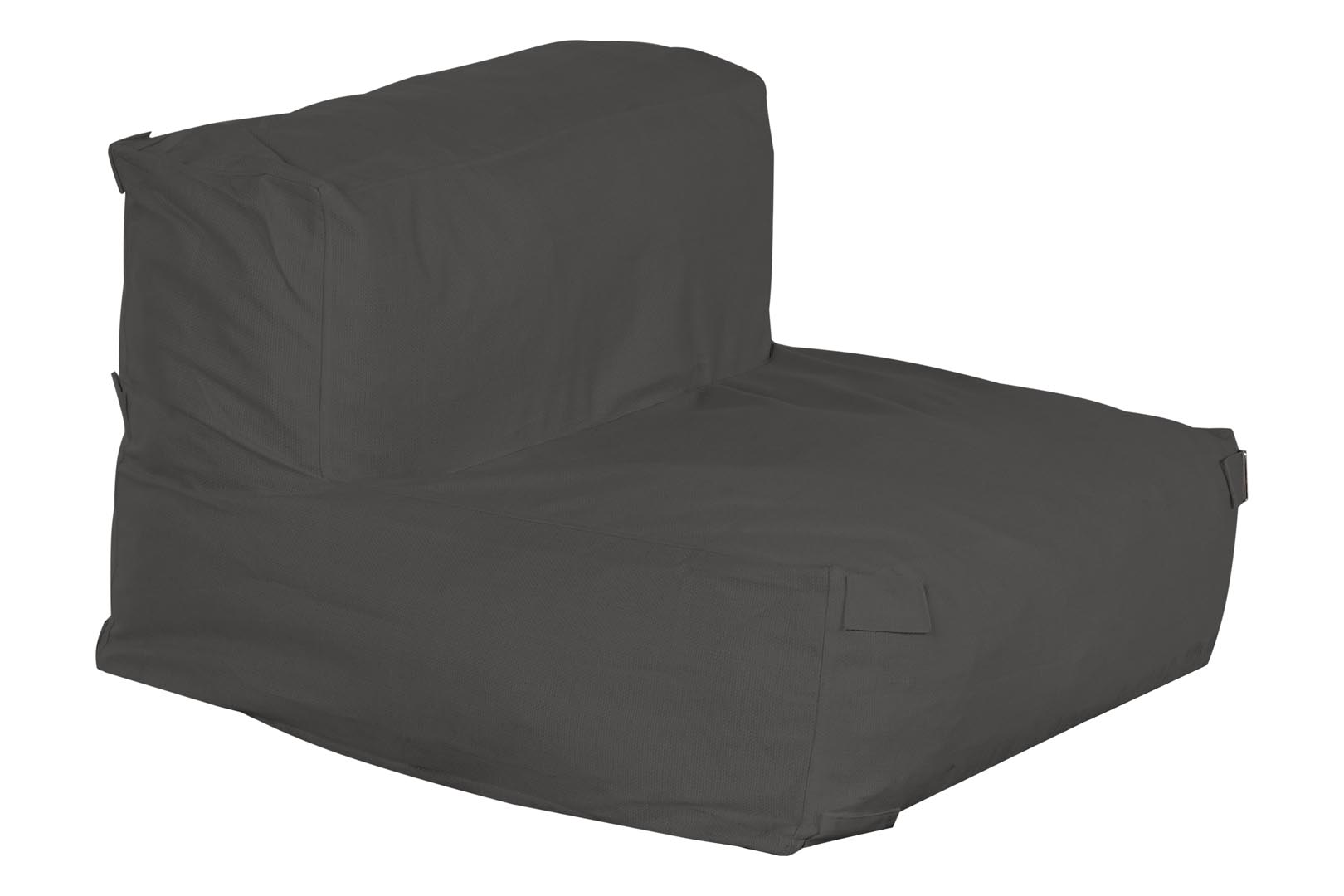 Dekodonia SOFÁ MODULAR CON RESPALDO GRIS