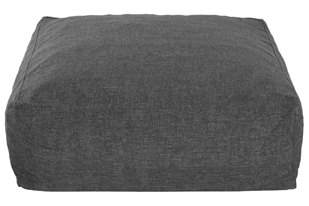 Dekodonia SOFÁ MODULAR SIN RESPALDO GRIS