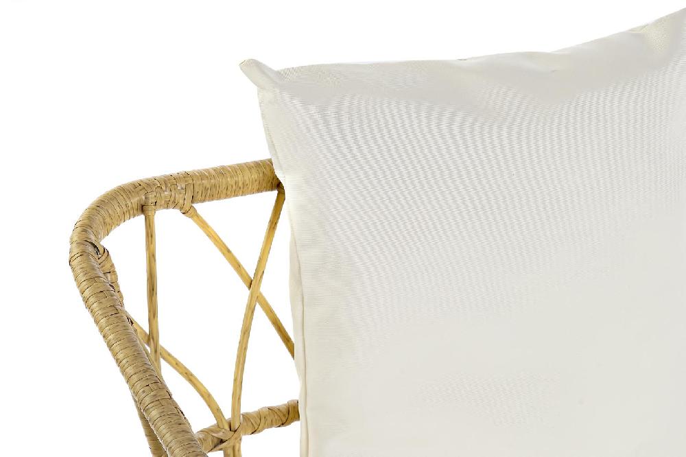 Dekodonia SOFÁ RATÁN SINTÉTICO CON COJÍNES