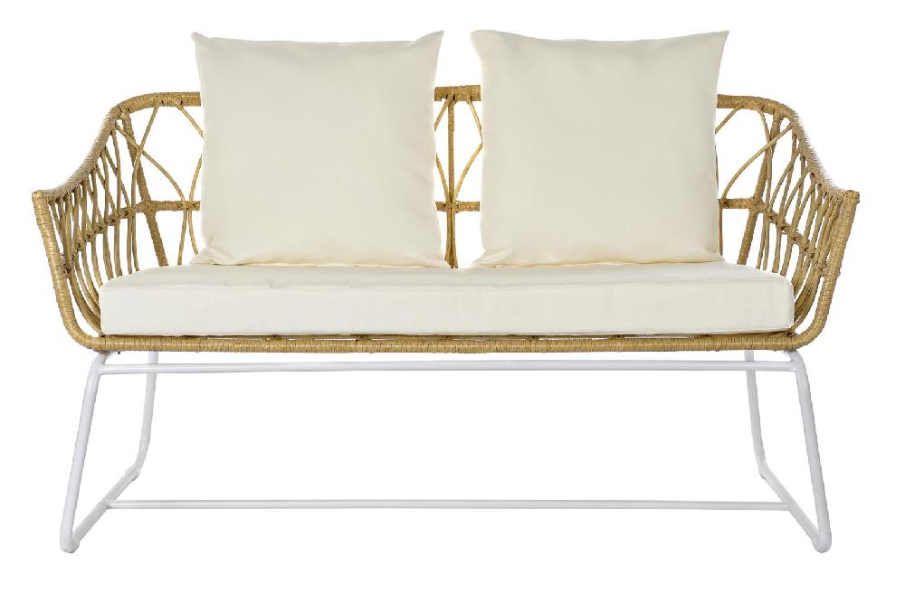 Dekodonia SOFÁ RATÁN SINTÉTICO CON COJÍNES