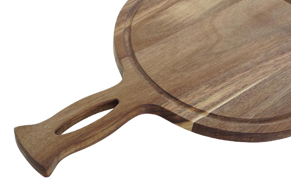 Dekodonia TABLA CORTAR ACACIA REDONDA