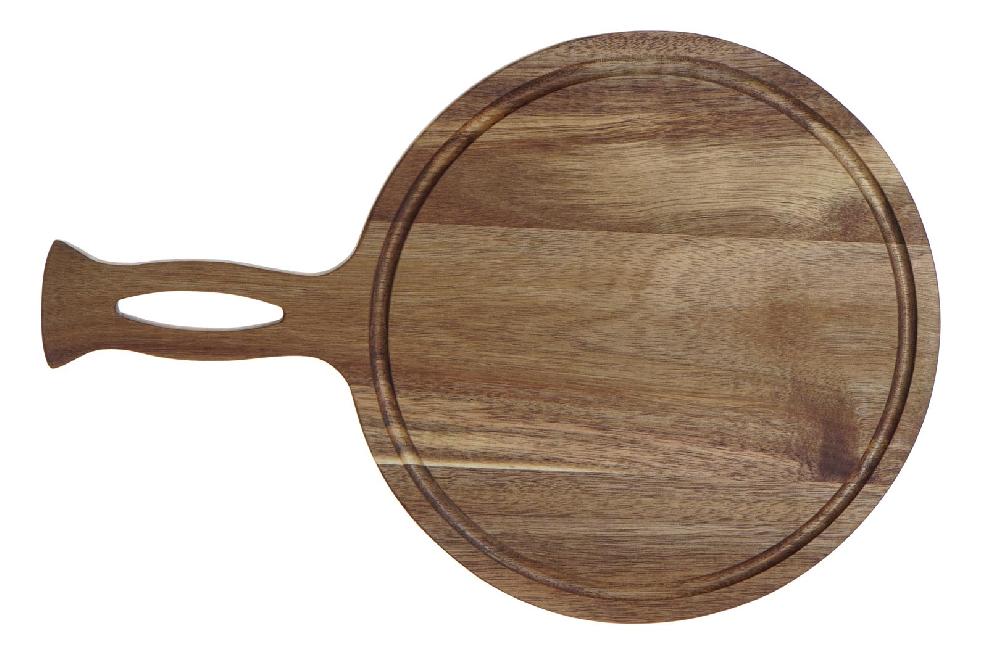 Dekodonia TABLA CORTAR ACACIA REDONDA