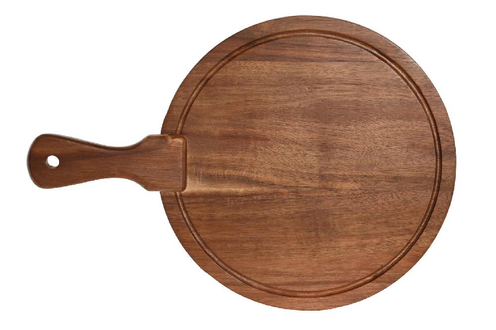 Dekodonia TABLA CORTAR ACACIA REDONDA