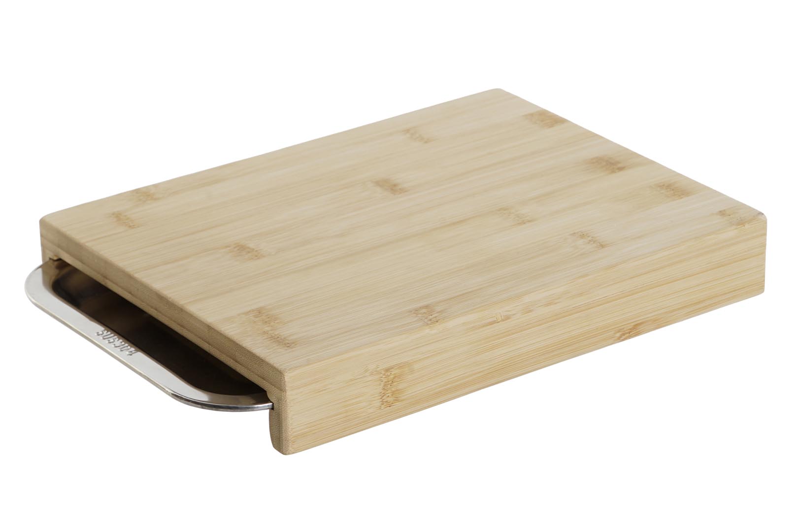 Dekodonia TABLA CORTAR BAMBÚ CON BANDEJA