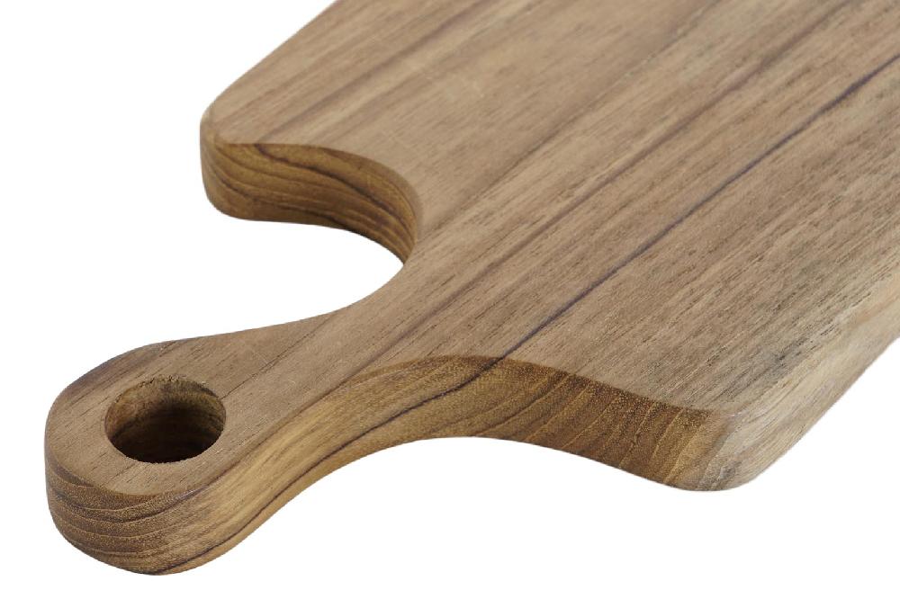 Dekodonia TABLA CORTAR TECA NATURAL