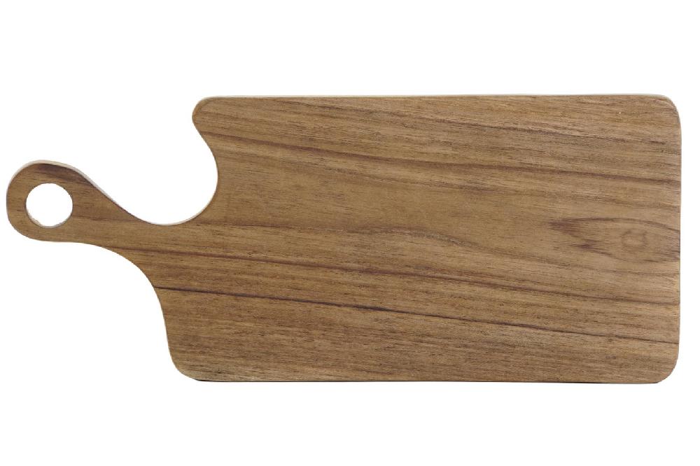 Dekodonia TABLA CORTAR TECA NATURAL