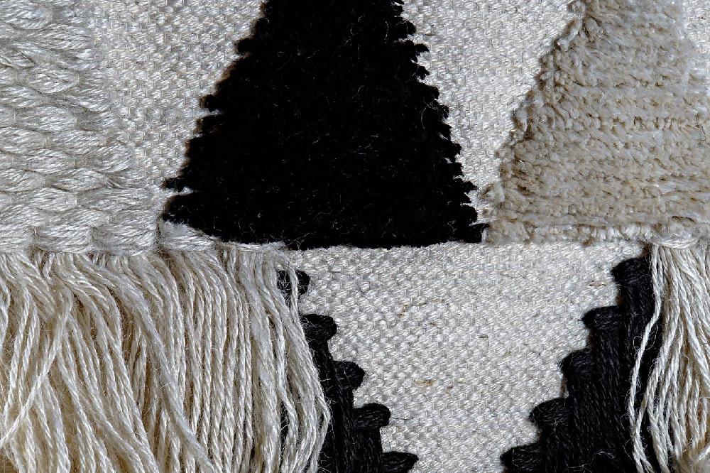 Dekodonia Tapiz Yute Algodón Tricolor