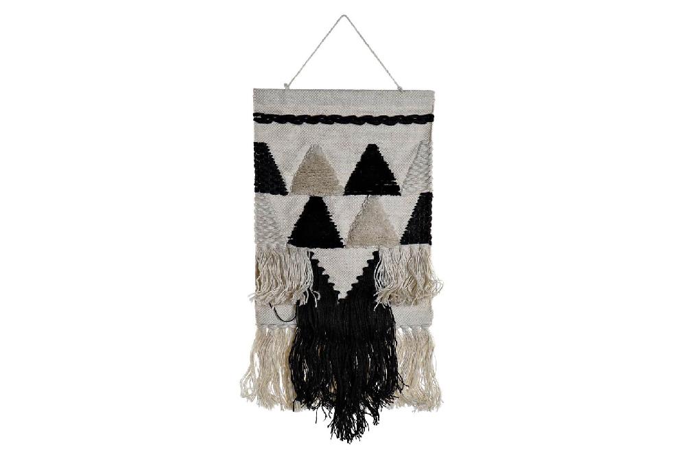 Dekodonia Tapiz Yute Algodón Tricolor