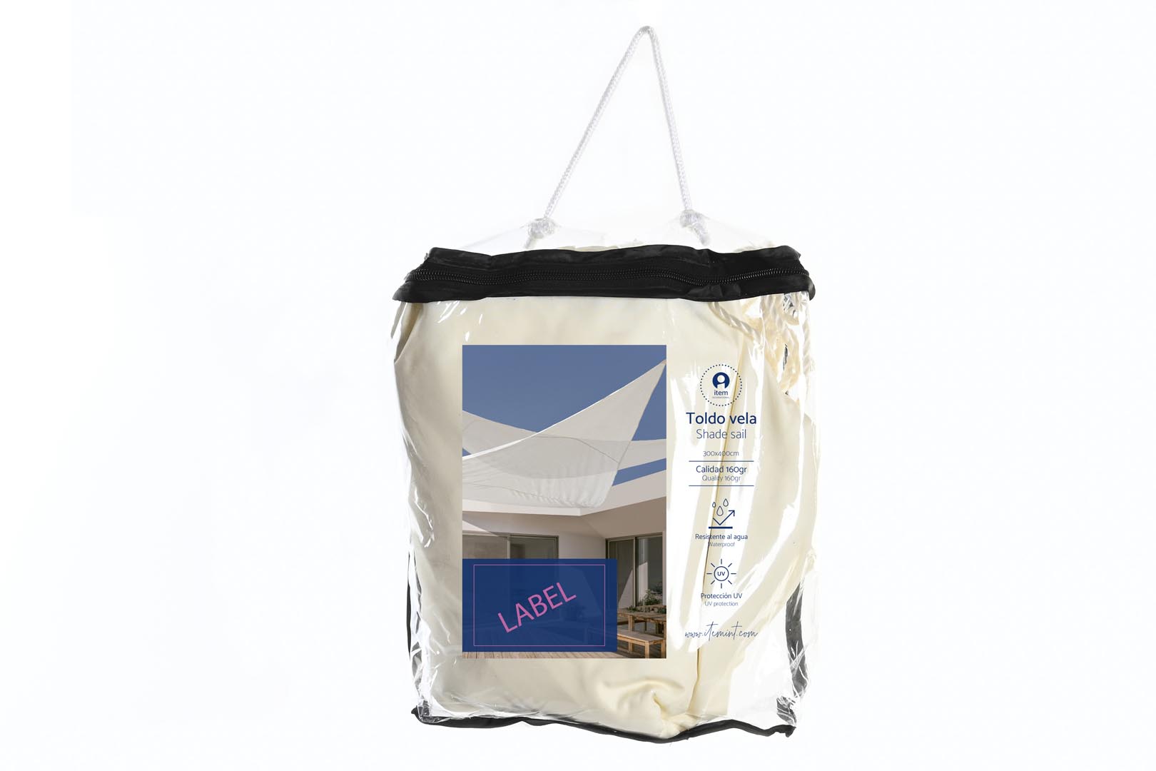 Dekodonia Toldo Poliester Resistente Al Agua Ceet