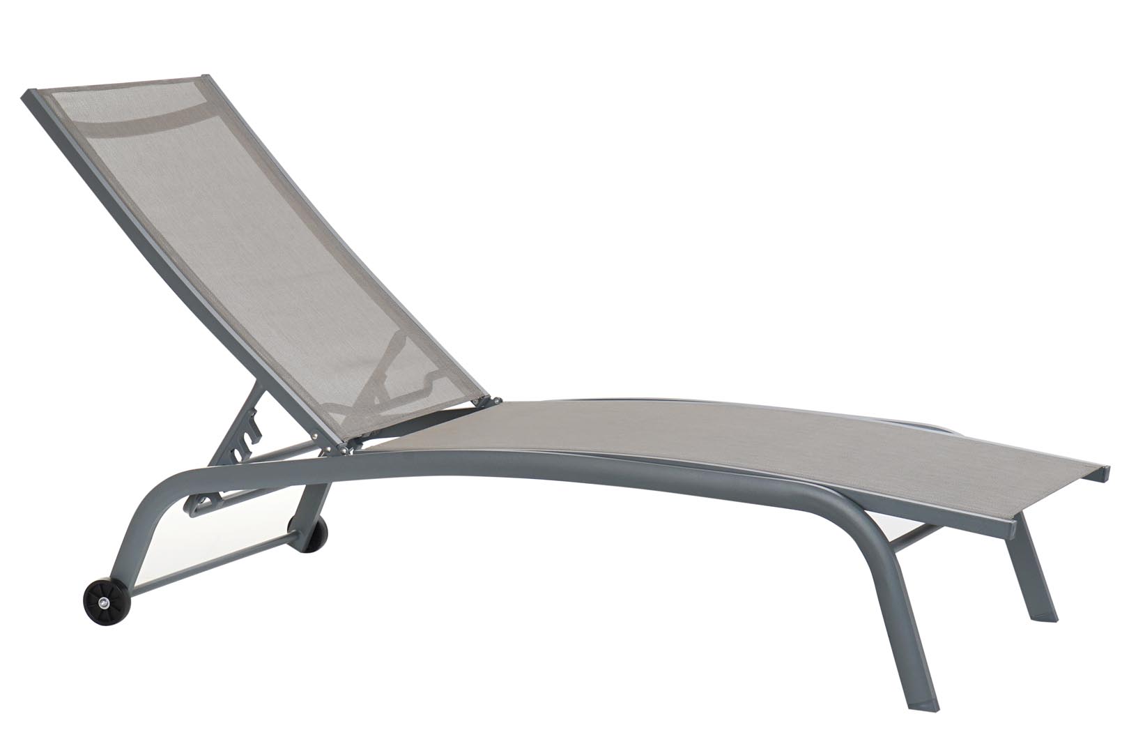 Dekodonia Tumbona aluminio lene ruedas