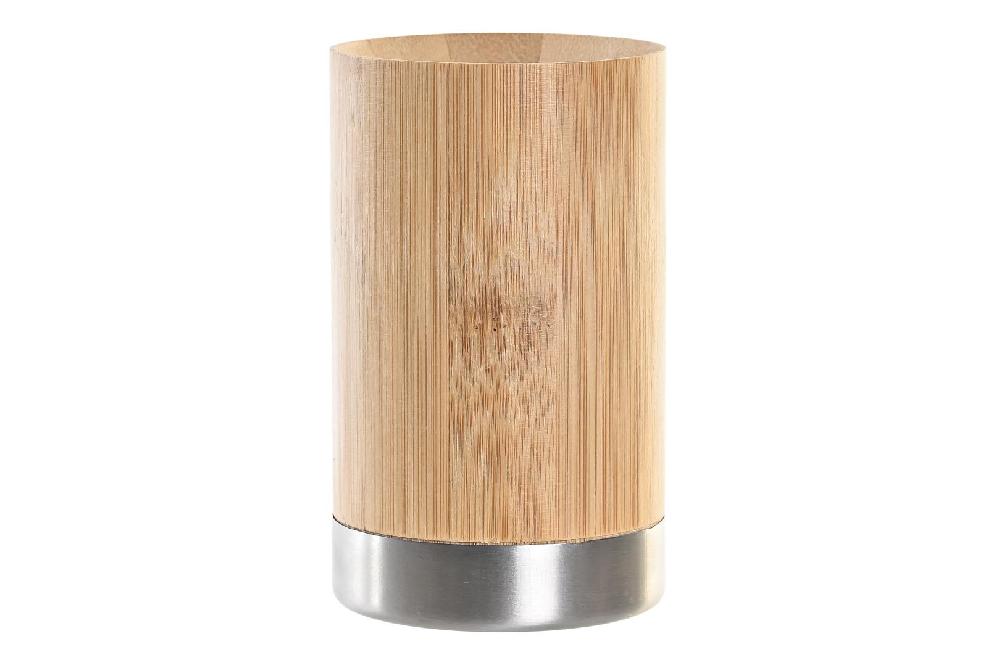 Dekodonia VASO BAMBU PP 7X7X11 NATURAL