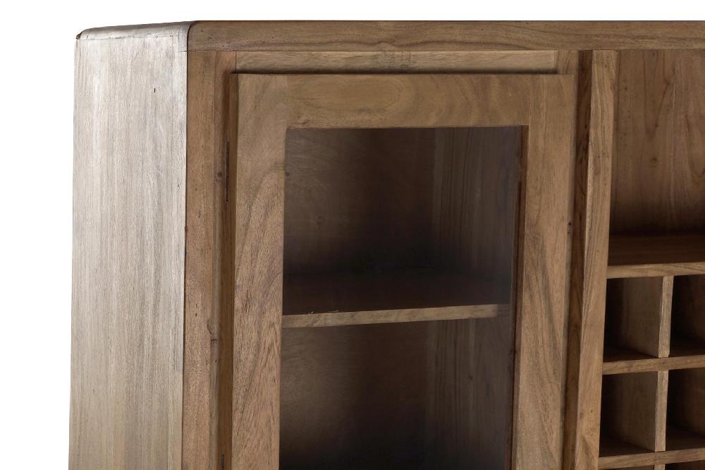 Dekodonia VITRINA BOTELLERO ACACIA